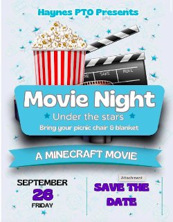 Minecraft Movie Night